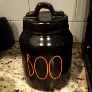 RAE DUNN BOO CANISTER 2021 HALLOWEEN VHTF